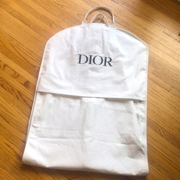 Dior Canvas Wedding Dress / Protective Suit Cover - Picture 1 of 11